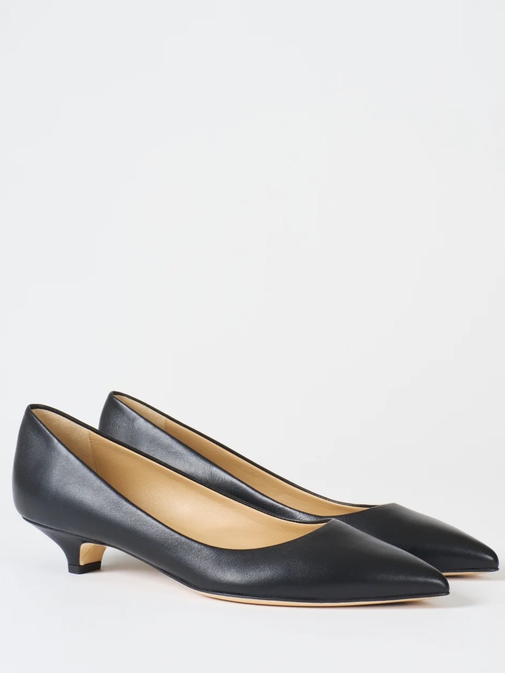 Jamie Haller Kitty Heels Black Leather 37 7